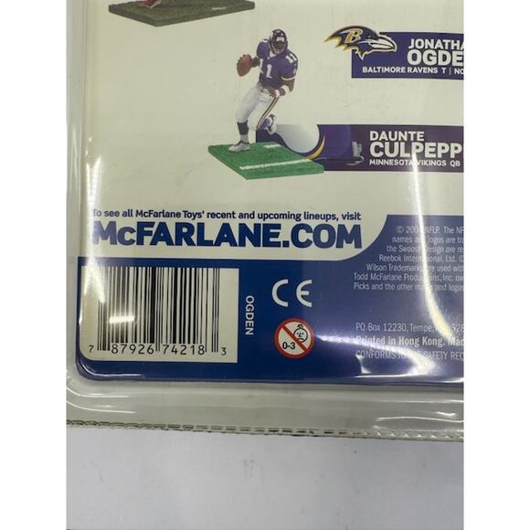 NEW McFarlane Toys NFL Series 9 Jonathan Ogden Baltimore Ravens Action Figure - Picture 4 of 7